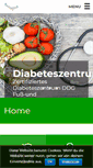 Mobile Screenshot of praxis-diabetes.com